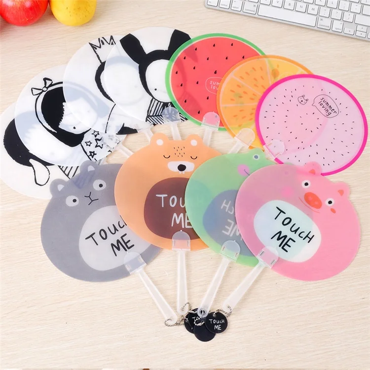 
New Product Ideas 2020 Bulk Wholesale Promotional Hand Fan PP Hand Fan 