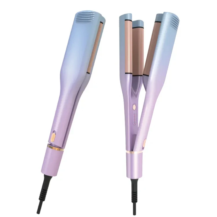 New LED Curling Tool Iron Beach Wavy Hair Deep Egg Roll Curler Styling Crimper Hair Iron