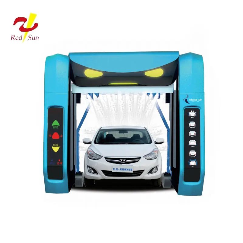 Double Arm Rollover Touchless Car Wash Machine