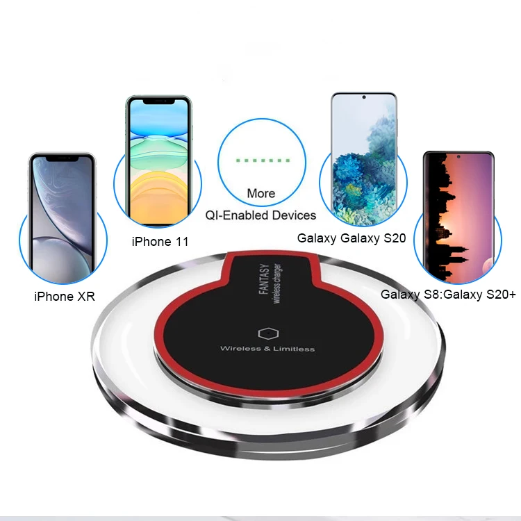 
fast charging small high quality low price wireless charger 
