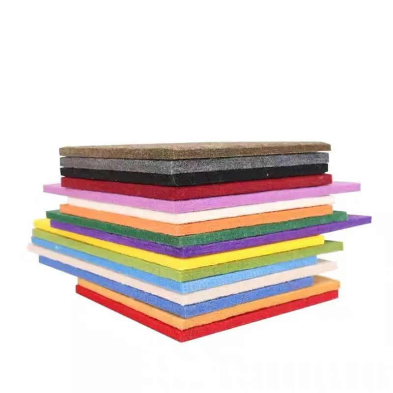 easy to install hexagonal felt sound insulator sound proofing acoustic panel