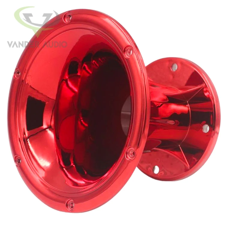 Professional UV resistant Chrome Finish Speaker Horn Driver Unit OEM Tweeter Driver Horn For Car Audio Accessories