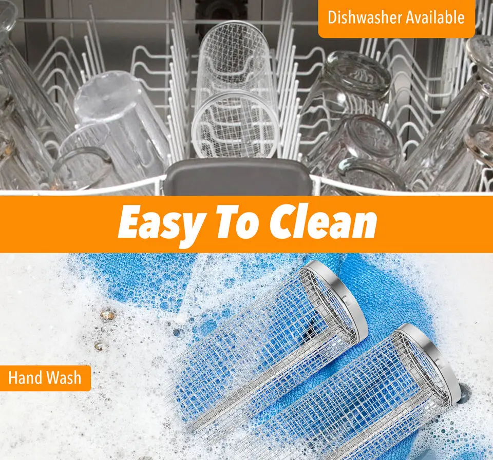 Rolling Grilling Basket Barbecue Grill Accessories Barbecue Rack Stainless Steel wire mesh