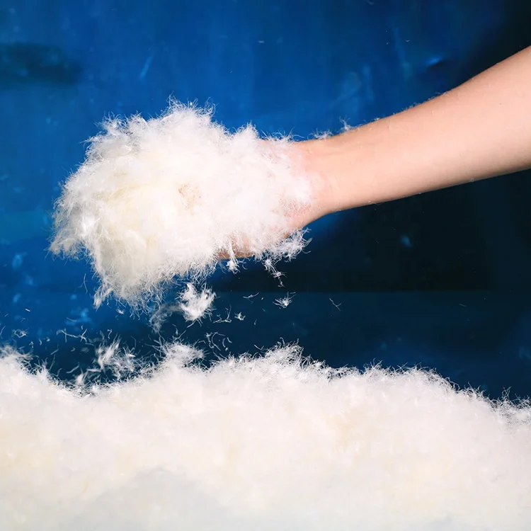 
Large Supply Of Good Quality Low Price Filling Material 75% Washed White Duck Down 