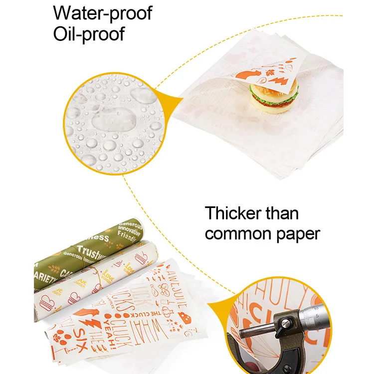 Маслонепроницаемый воск paperhamburger упаковки туалетной бумаги стойкость к смазочным веществам