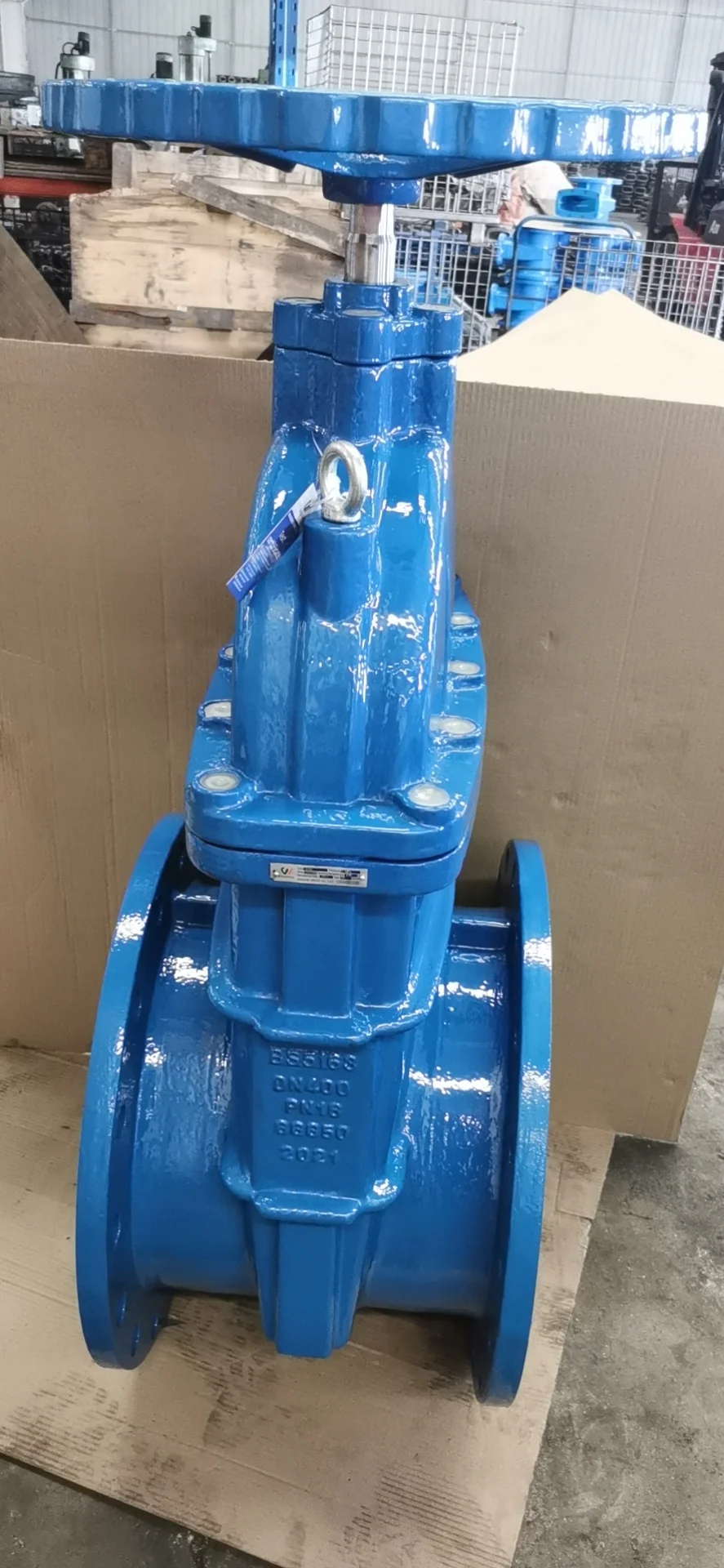 2024 Soft connection rising stem slide cast iron sluice gate valve vale for water use