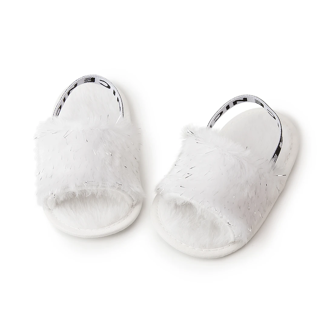 Мягкие хлопчатобумажные Нескользящие сандалии и тапочки для детской кроватки летние уличные плоские девочек 0-18 месяцев