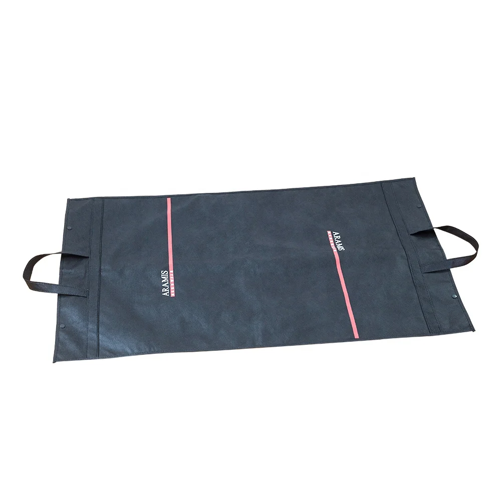 
Low MOQ non woven requirement garment suit cover bag for storage 