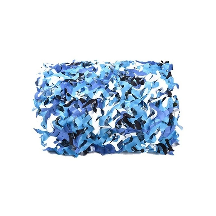 Custom high density nylon fabric fire retardant 10x30 army navy blue digital camo netting