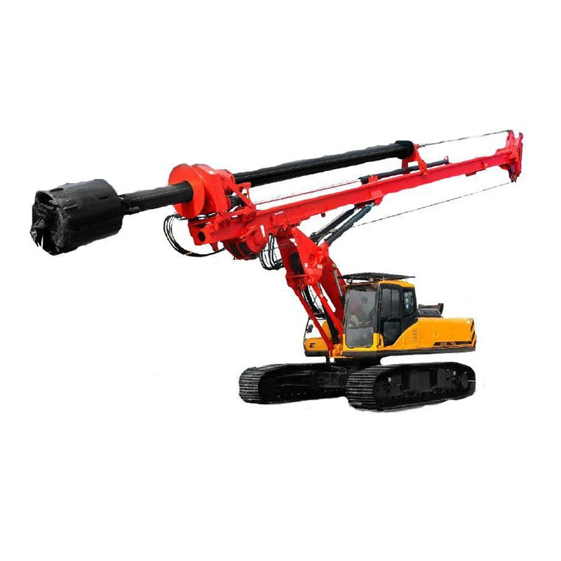 SR175-S Drive Geotechnical Percussion Head Hydraulic Piling Machine Borehole Rotary Drilling Rig with Factory Price