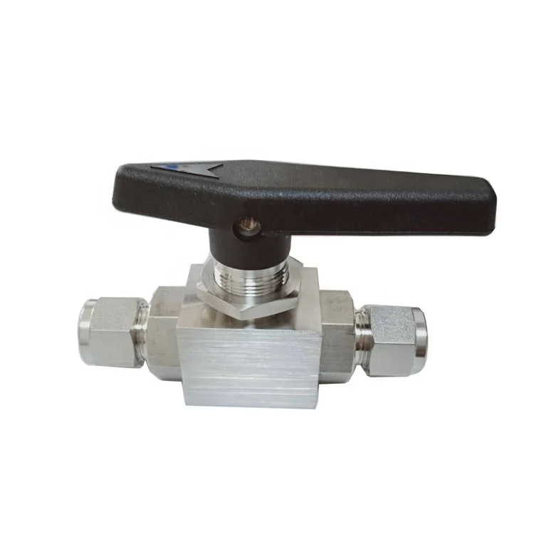 Stainless Steel 3-Piece High Pressure Alternative Fuel Service Ball Valve, 7.2 Cv, 1/2 in.