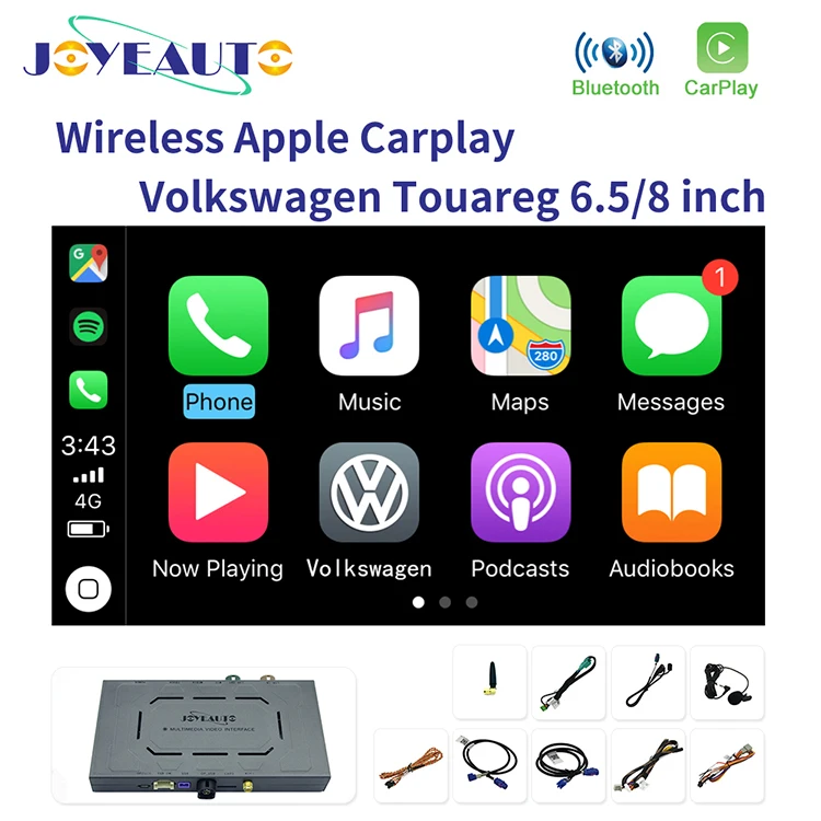 Joyeauto Wireless Carplay Airplay Adapter for 2010-2016 Volkswagen Touareg volkswagen touareg 2014 carplay
