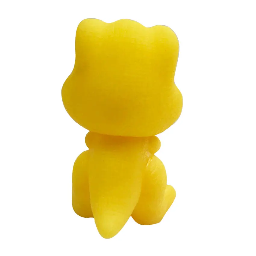 New novelty vinyl material  head Moveable  fluo color Dinosaur mold toy