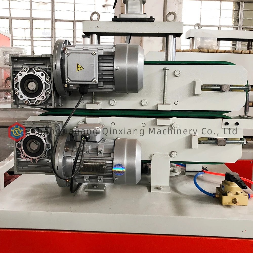 plastic pipe profile 16-32mm belt haul off tracking machine