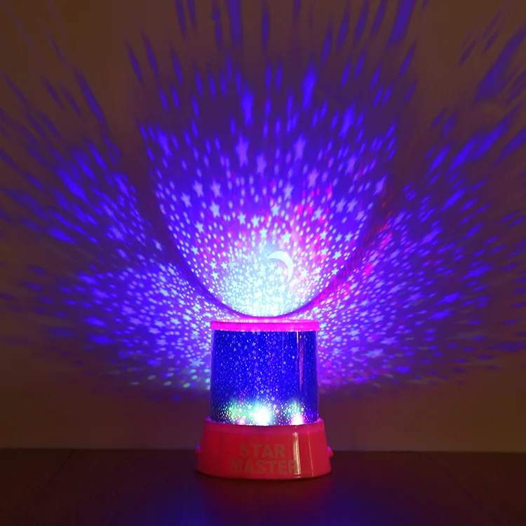 LED Night Light  colorful Led Projection lamp Starry Sky Star moon Master Romantic Lamp