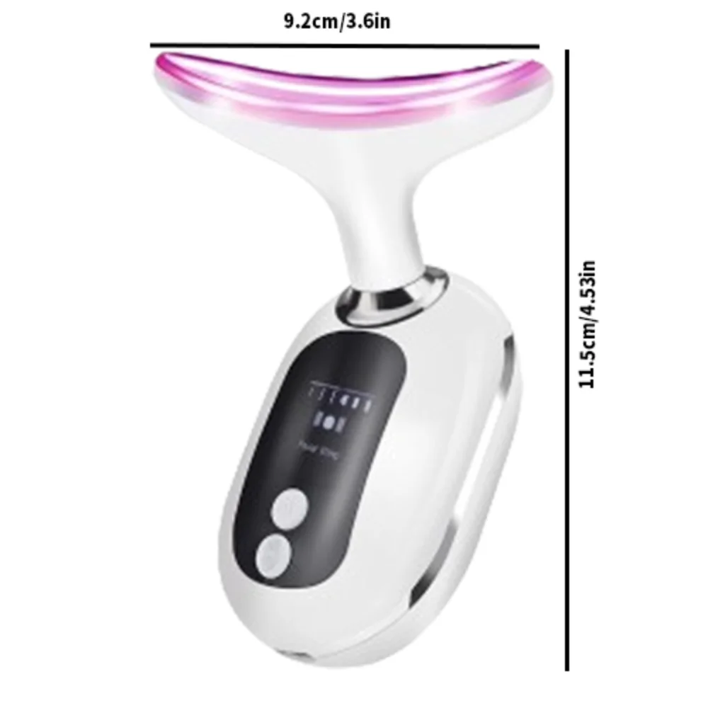 EMS beauty massager for face neck 3 light modes home use beauty products ems neck lift equipment