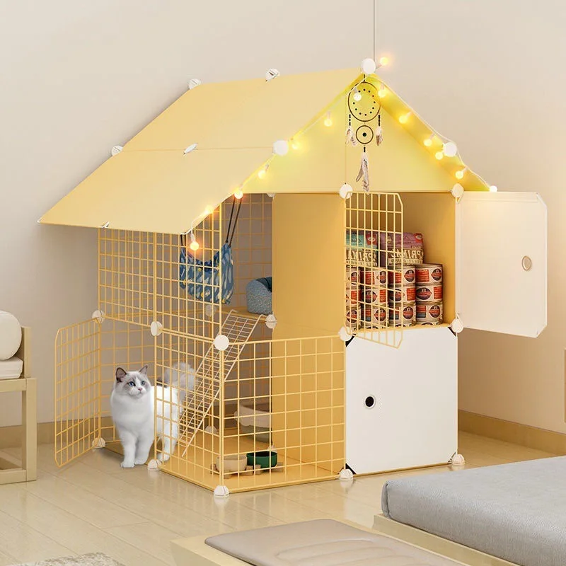 Amazon Hot Selling Gabbie Per Cani For Small Breed Animal Pet Cat Cages Carriers Dog Kennel Cage