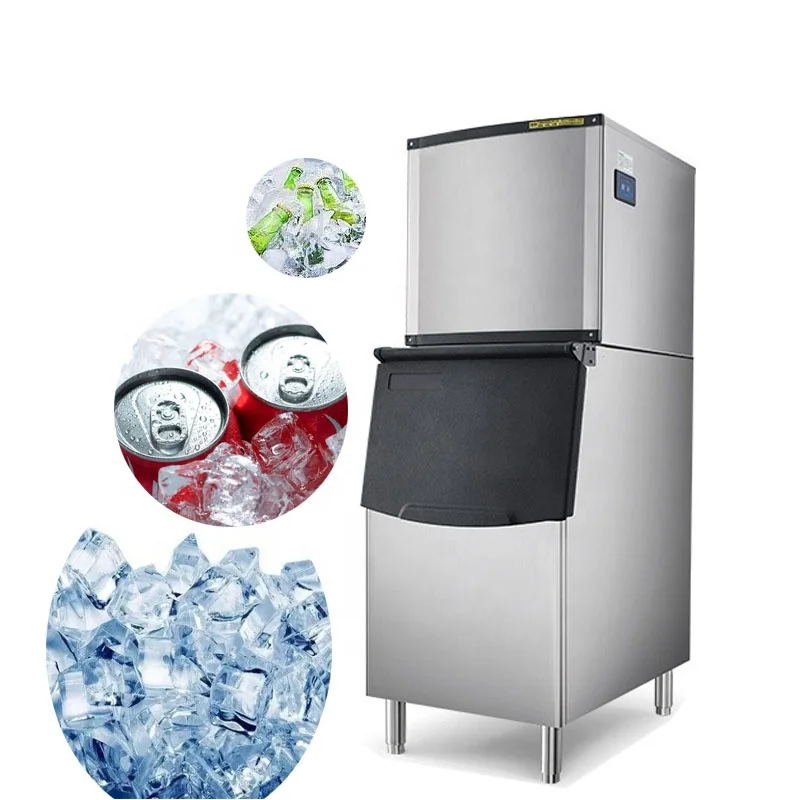 Hot Sale 500kg Ice Making Machine Automatic Cube Maker for Commercial