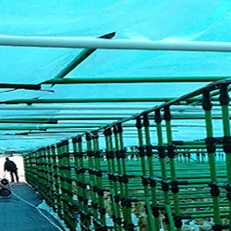 Green Epoxy Wire Mushroom Growing Shelving