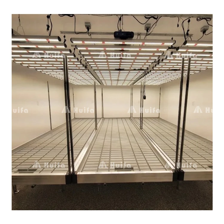 HUIFA Seedbed Plant Nursery Equipment Movable Grow Table Semillero Equipo De Vivero Mesa De Cultivo Movible