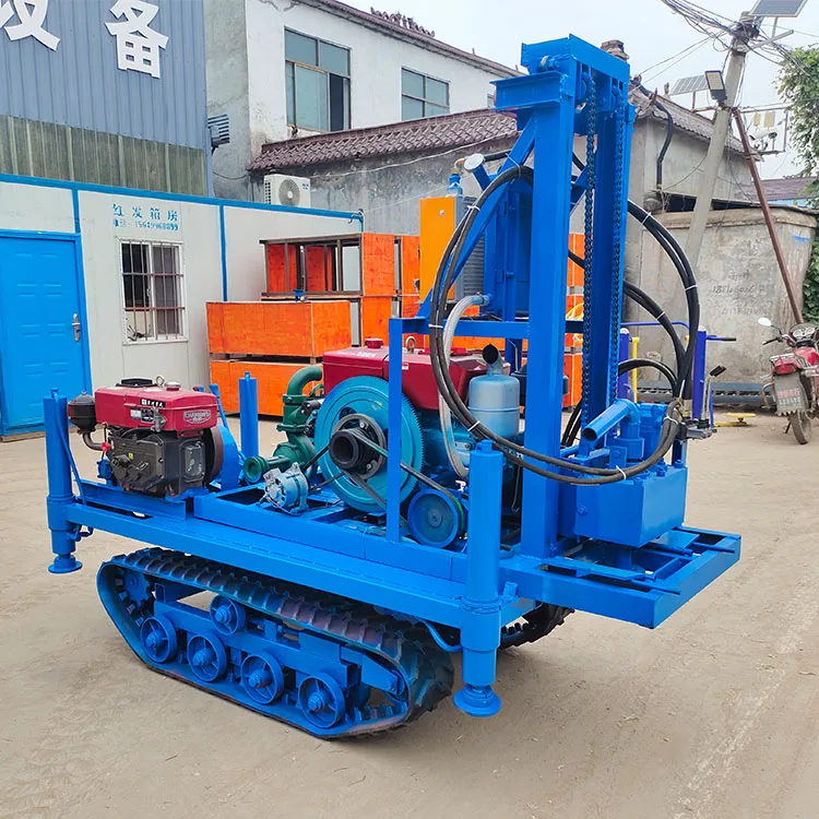 Shallow Water Well Drilling Rig 50M Electric Water Well Drilling Rig Drilling Rig For Water Well