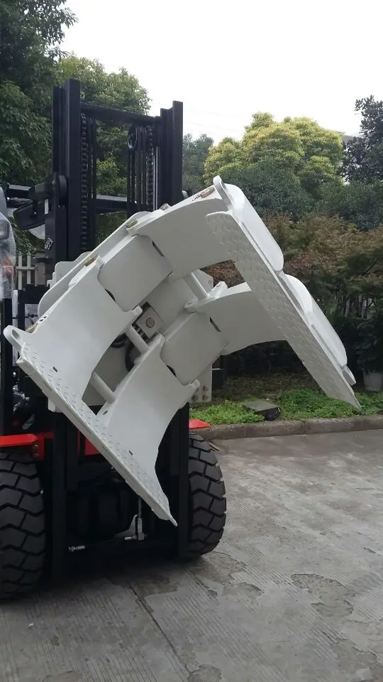 CPCD30 Diesel Forklift Truck forklift attachment  Paper Roller Clamp