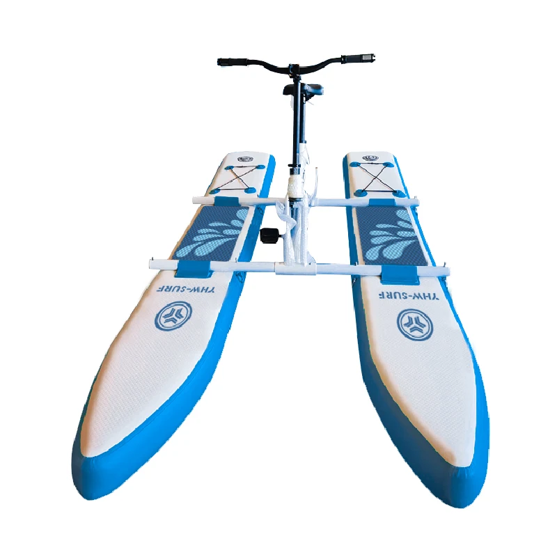 Cycle Pedal Water entertainment inflatable kayak bicycle  leisure water pedal bicycle with PVC For Sale