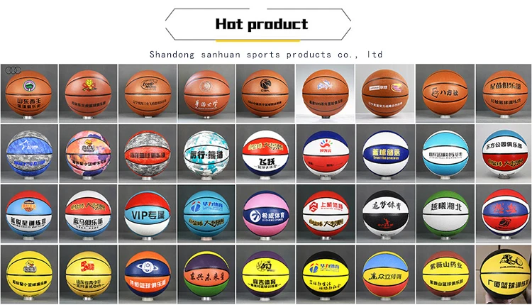 Aolan  multicolor Custom Rubber Basketball Ball Factory Price Indoor Size 7 customization  Basketball