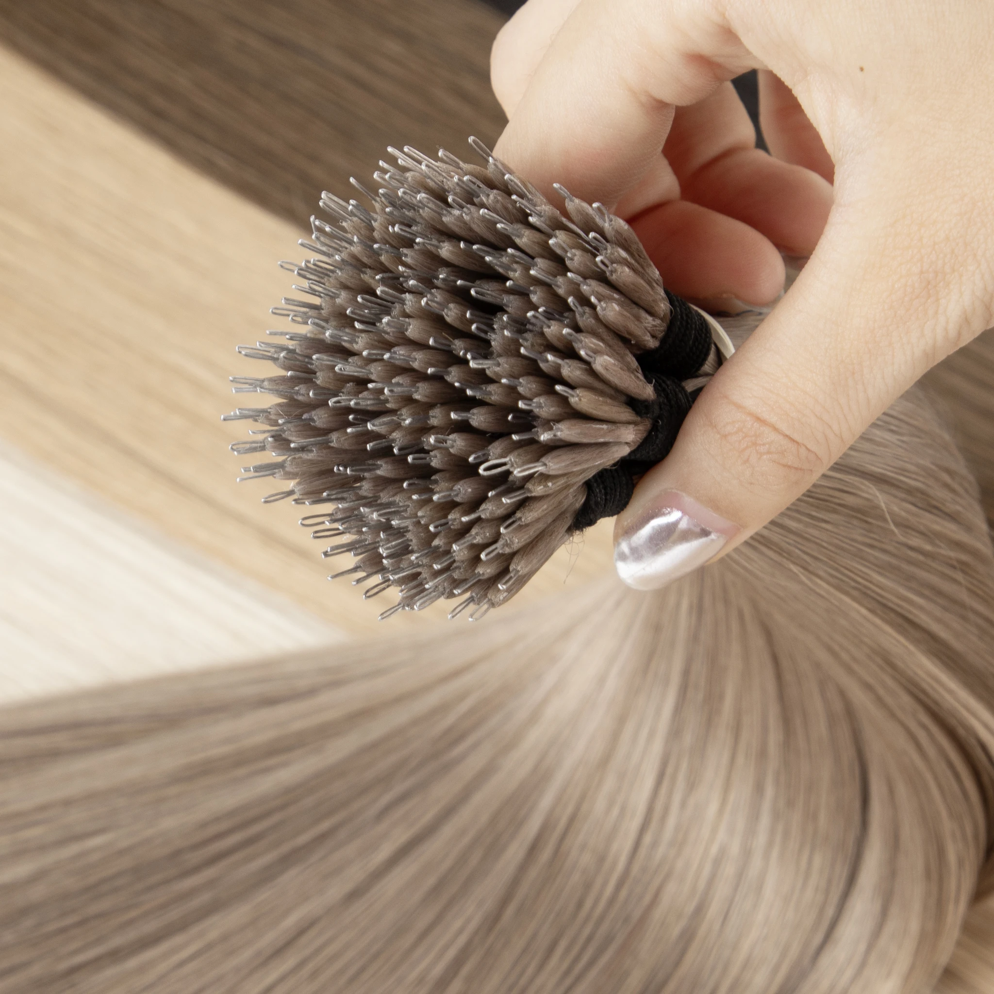 LeShine Cuticle Intact Prebonded Nano Rings Hair Extension Remy Human Hair European Hair Healthy & Smooth