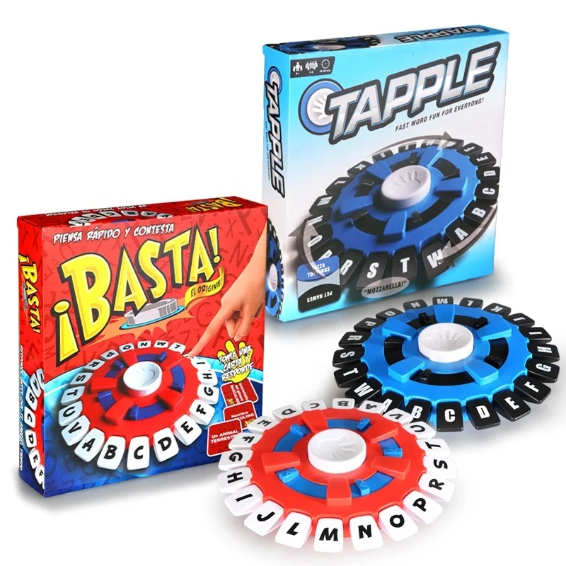 Kaili tapple crazy alphabets развивающие игрушки с буквами группа проигрыватель семейная динамичная настольная игра word game