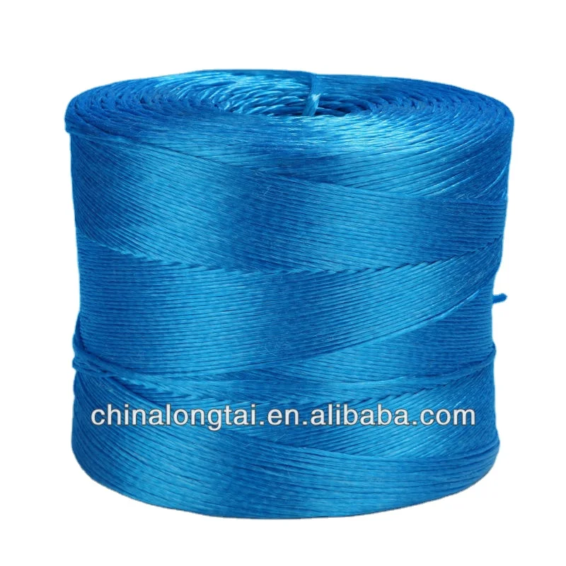 2mm Yellow Polypropylene twine pp rope thread for Greenhouse