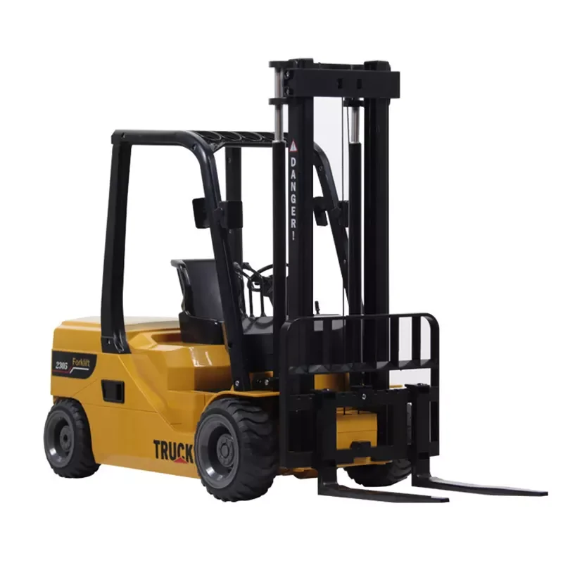 Remote Control Construction Truck Electric Forklift Toy Model 2.4G 5 Channels RC forklift Toy