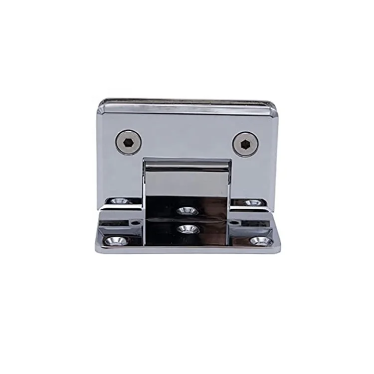 90 градусов кривая цинковый сплав душ Безрамная стеклянная душевая дверь Поворотный шарнир