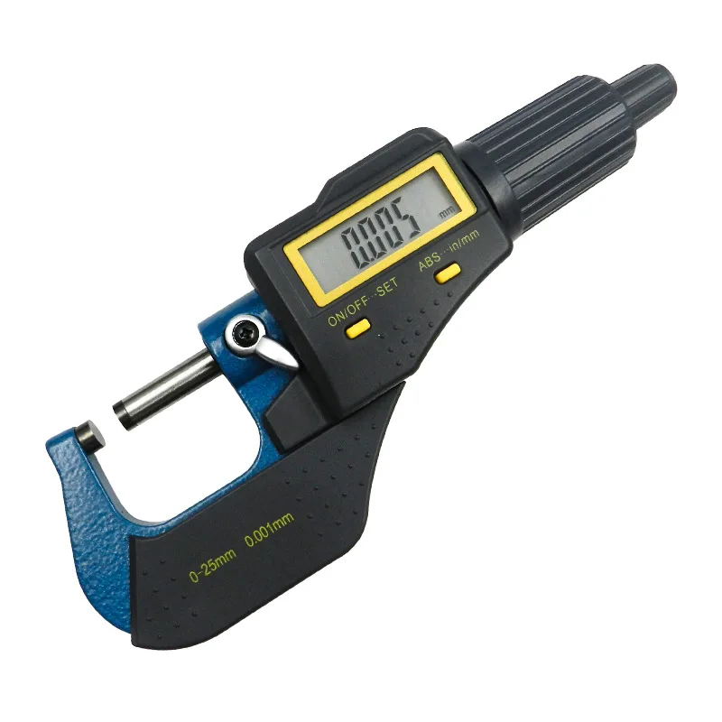 Professional 0-25mm 0.001mm Large Screen Digital Micrometer Digital Caliber