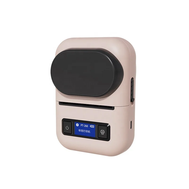 58MM Portable thermal Bluetooth label printer for express delivery electronic waybill adhesive thermal printer