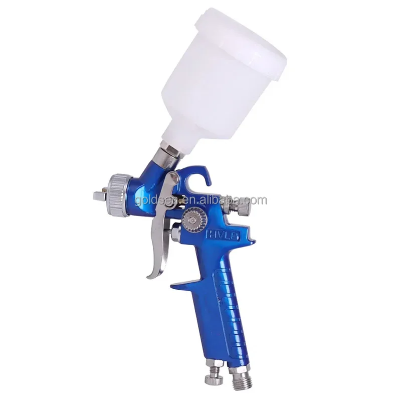 Electric Tools H2000 HVLP Spray Guns Mini Airbrush for Modeling Paint Spray Guns 0.8 1.0mm Nozzle Airbrushes Car Painting Tools
