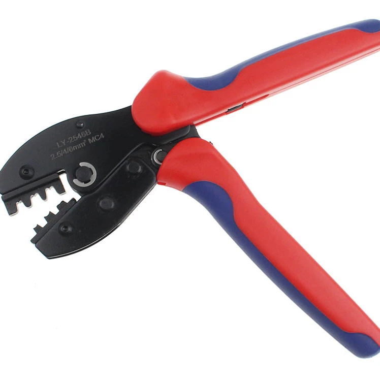 PV терминала Кабельный разъем панели солнечные холодной обжимной инструмент LY-2546B 2,5-6mm2 обжимные клещи