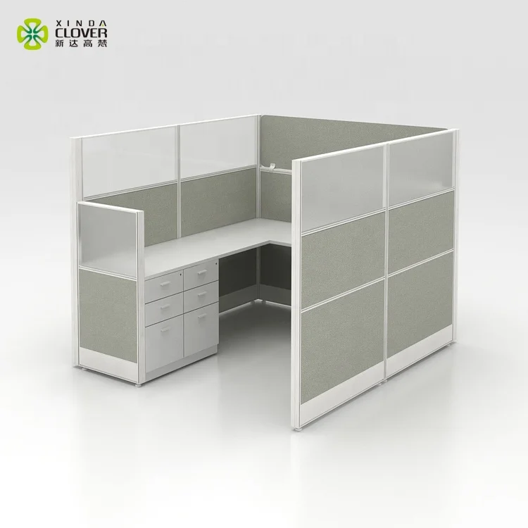 Wholesale Small Office Cubicle Design Office Partition System Aluminium Modern Office Divider Panels