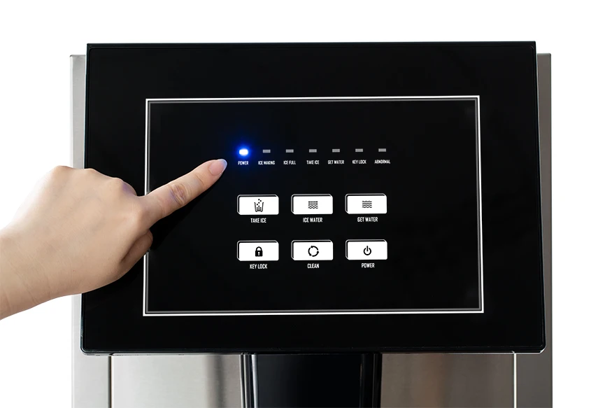 Wholesale Beverages Coffee Commercial Household Ice Maker Portable Desktop Ice Cube Making Machine