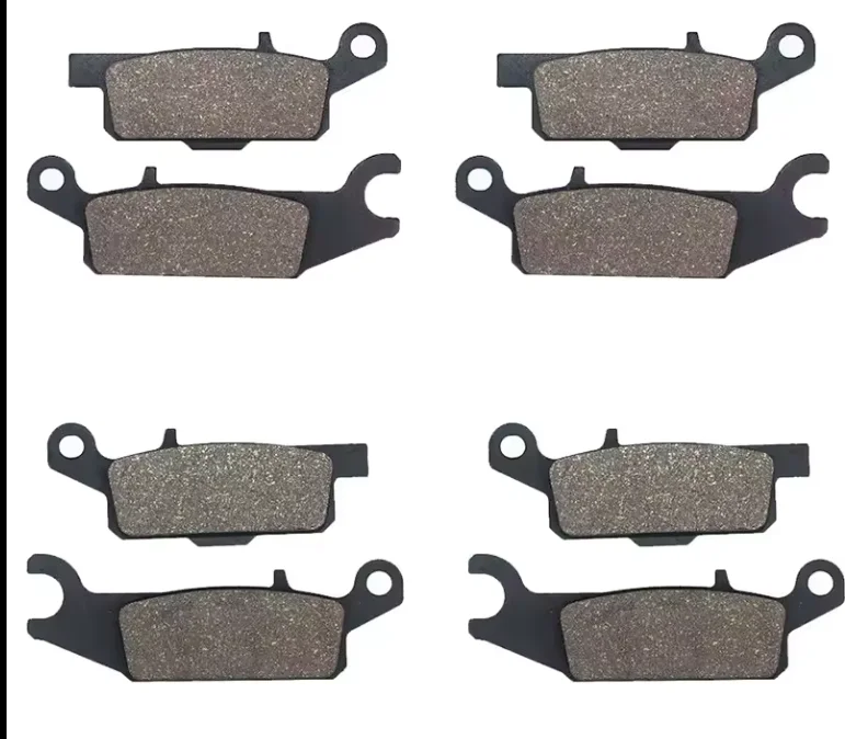 Atv utv parts better quality sintered braked pads top quality kit brake pads for Yamaha Grizzly 700 Yfm700 2007-2019