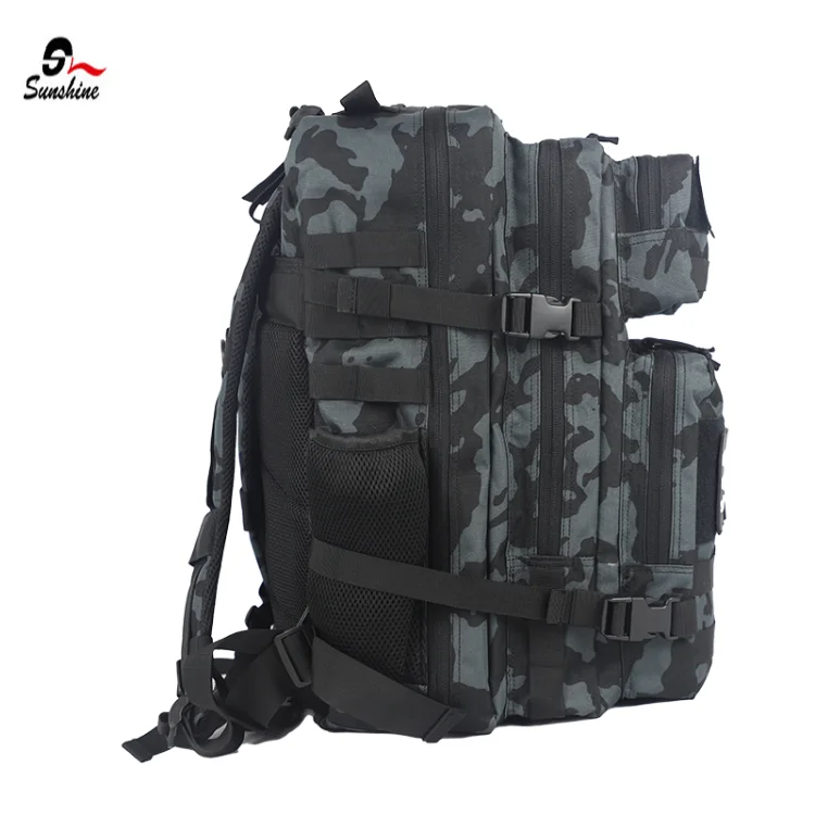 Water Resistant Outdoor Sports Gym Trekking Hunting Travel Backpacks Molle Tactical Backpack