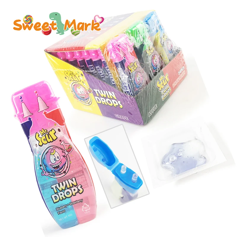 Best selling squeeze jam candy funny bottle shape delicious jelly pudding