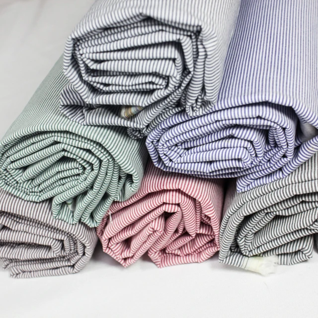 new mens shirt fabric fabric plaid 100%cotton yarn dyed ready to ship with various design