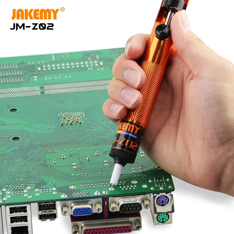  JAKEMY JM-Z02 Профессиональный штатив из алюминиевого сплава для отсос припоя олова присоски с противоскользящей ручкой паяльной