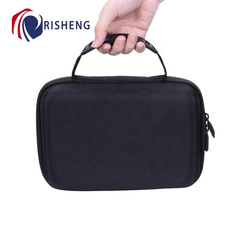 Custom Portable Travel Shockproof Hard Zipper Bag Carrying EVA Case for GoPro Hero Series or DJI Osmo Action 2 3 Camera