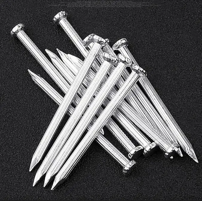 concrete nails , steel nails 1kg each box , 25 box