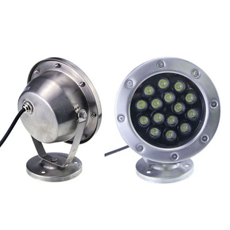 Multifunction Waterproof Pool Lamp Ip68 Swimming Led Underwater Pool Lights RGBV+ 4 Cables APP/RF/Music control fountain light