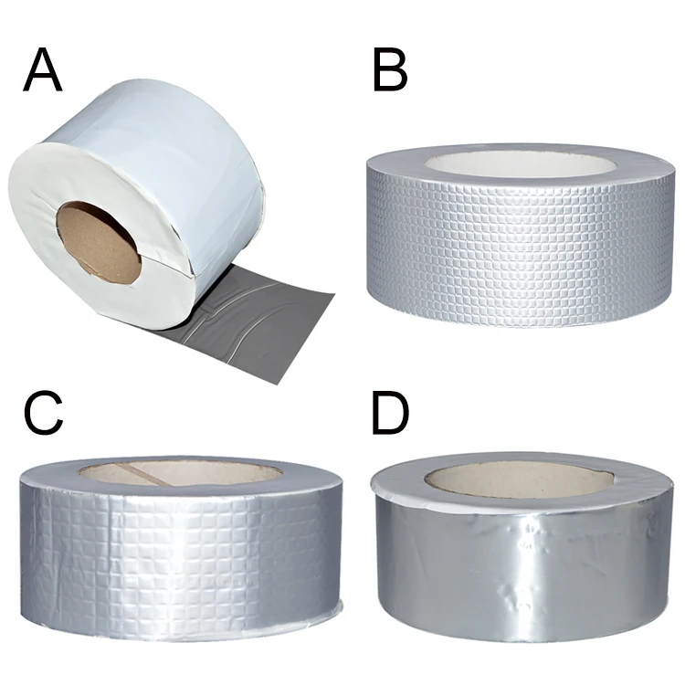 White Eternabond Aluminum Foil Butyl Rubber Self Butyl Repair Seal Rv Roof Sealant Tape Rv