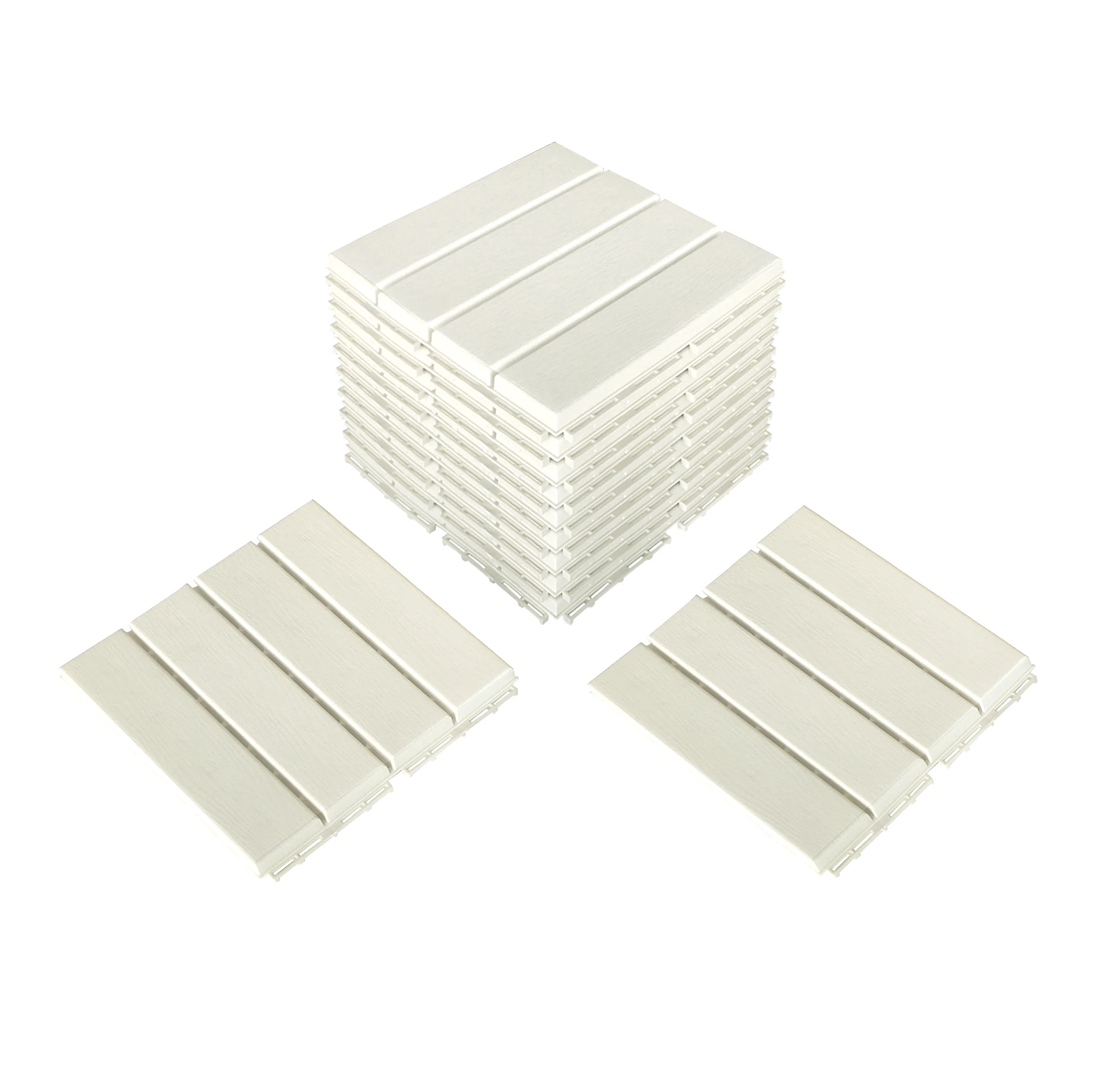 Hot selling  anti-slip interlocking outdoor patio deck tiles