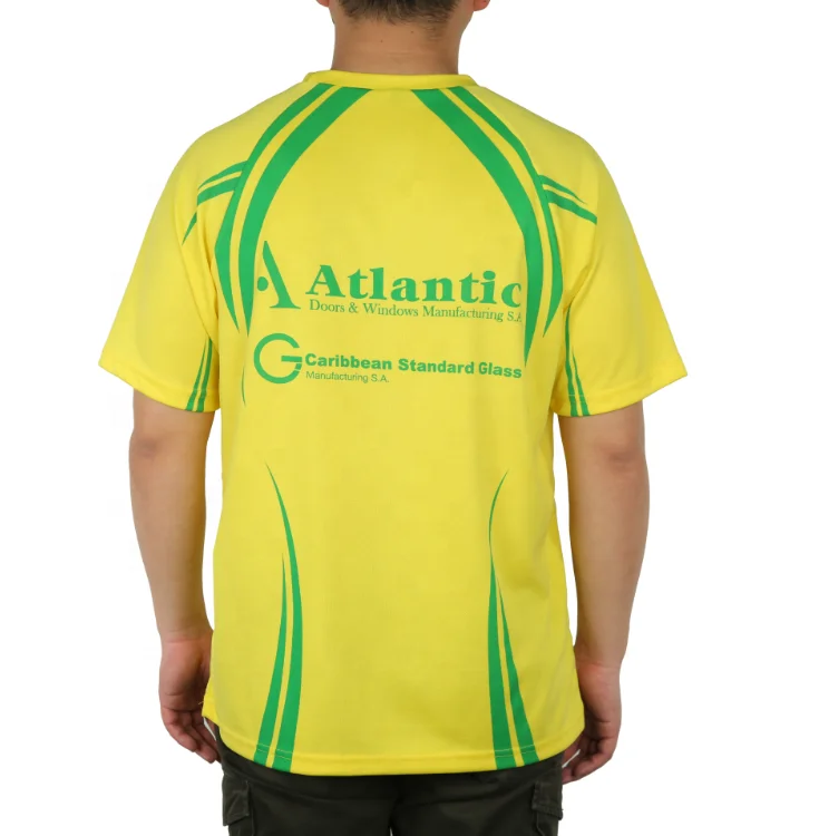 Promotional Polyester Football Soccer Jersey with Customized Design